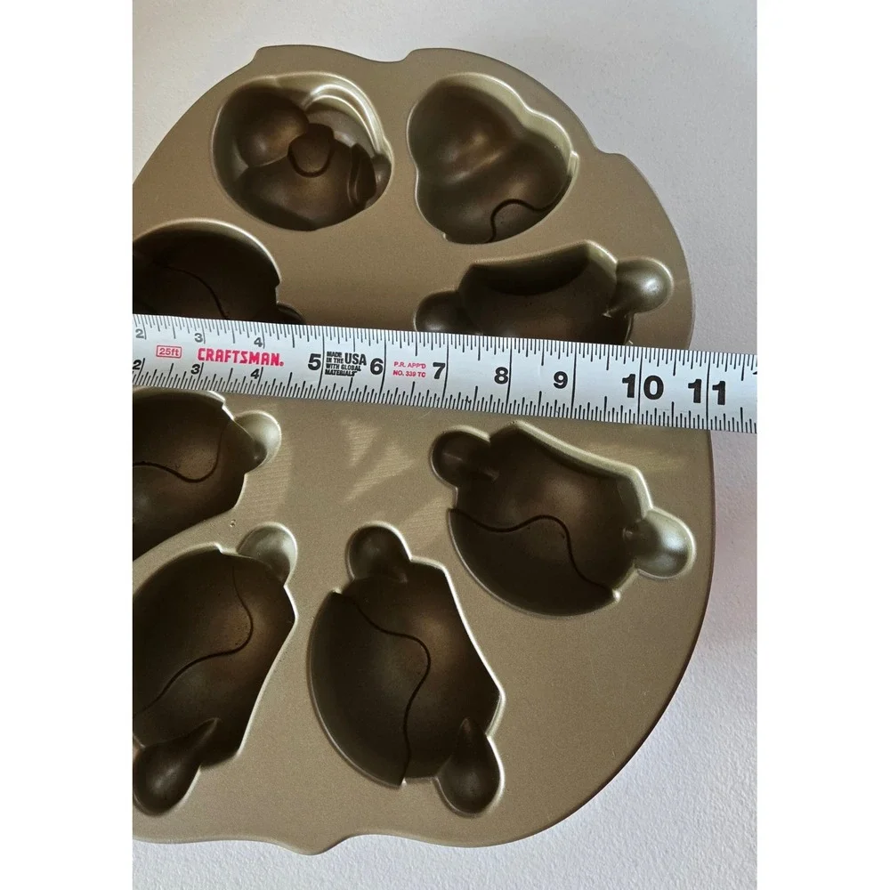 Nordic Ware USA Character Caterpiller Pan Cast Aluminum Nonstick Baking Mold